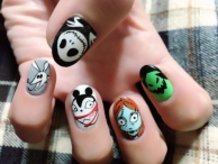The Nightmare Before Christmas Nails ♪