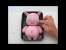 How to Make Haru (Pink Pig) from Accel World