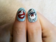 Ghostbusters Nail Art!!