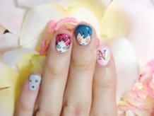 Cute Stylish Naruto Nails♪