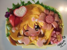 This is a ”SMILE PRECURE!” cute Peace bento.