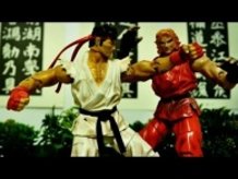 Street Fighter Stop Motion - Ryu VS Ken  龍與肯