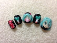 Hatsune Miku Nails