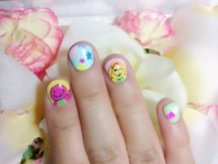 Barney & Friends and The Simpsons Nails!