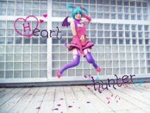 Hatsune Miku - Heart Hunter Cosplay