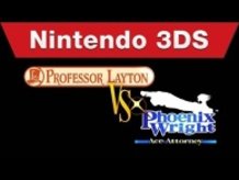 Nintendo 3DS - Professor Layton vs. Phoenix Wright: Ace Attorney Teaser Trailer