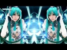 Hatsune Miku Racing Queen : World is mine , Road to smile cosplay PV Road is mine