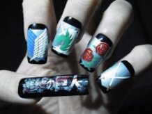 Attack on Titan Logo Nail 