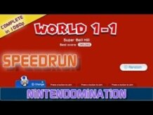 “Super Mario 3D World” Complete World 1-1 Speedrun Gameplay Video