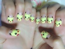 Pikachu Nails!!