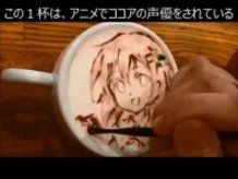 Cocoa from "Is the order a rabbit?" - BELCORNO’s Latte Art