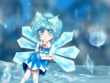 Cirno Fan art