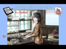 朝ご飯準備中… (6x Speed)