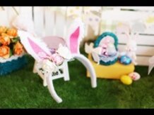 DIY Mini Bunny Ears Headband Tutorial - for Nendoroid at Easter