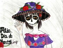 A Beautiful Catrina from Mexico :D
