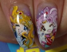 Sailor moon. ITA-nail.