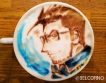 Latte Art [Maes Hughes] Fullmetal Alchemist