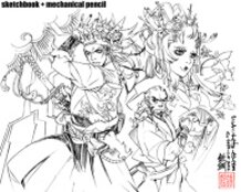 LAYER ANALYSIS of RAKUGAKI 11pics