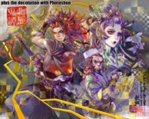 LAYER ANALYSIS of RAKUGAKI 11pics