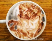 Latte Art [Solid Snake] Metal Gear Solid