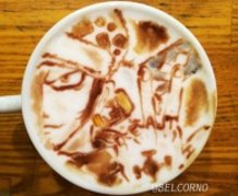 Latte Art [Trafalgar Law] One Piece