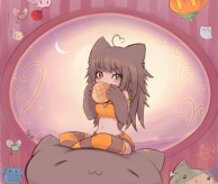 Halloween Melon Pan~🎃