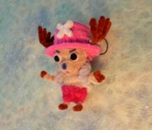 § Pipe Cleaner Chopper § Cute Fluffy Strap, Cherry Blossoms, and Chopper Hat