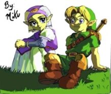 Legend of Zelda OOT drawing