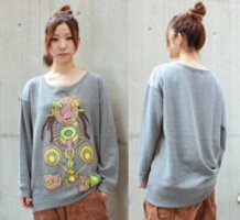 OHYA / Native Landlady Dolman Sweat [DOROHEDORO]