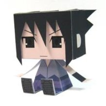 Naruto & Sasuke Papercraft