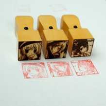 Personalizable Moe Moe Ita-Stamp