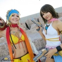 ffx2 yuna&rikku cosplay