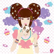 Harajuku Decora Girl Yuriko