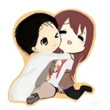 okabe y kurisu ♡ 