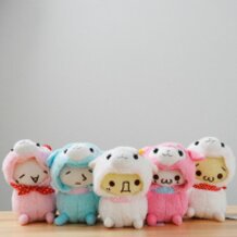 Kaomoji Baby Alpacasso Plushies (Crawling)