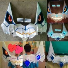 Ryuko Junketsu Armor with LED and LED remote control