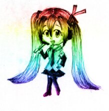 Rainbow Miku