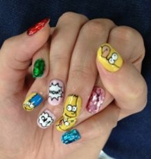The Simpsons. ITA-nail.