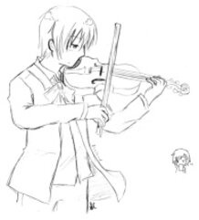 APH Iceland Playing Violin