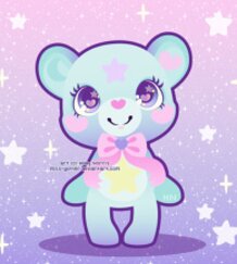 pastel bear