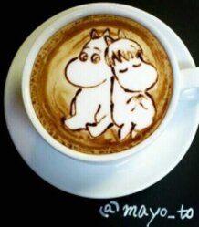 Latteart  " Moomin "
