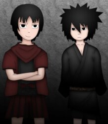 Young Hashirama and Madara Rivalry