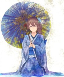 Kaga is a Girl with Japanese Style