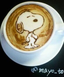 Latteart  " Snoopy "