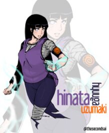 Hinata Hyuuga Uzumaki Fanart