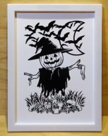 Paper Cutout Art 'Halloween 2025'