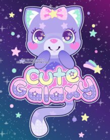 cute galaxy kitty