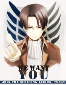 Lance Corporal Rivaille Wants YOU