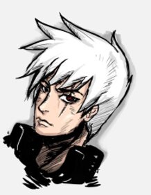 Kakashi Unmasked (speed paint)