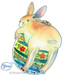 “An Easter Rabbit “